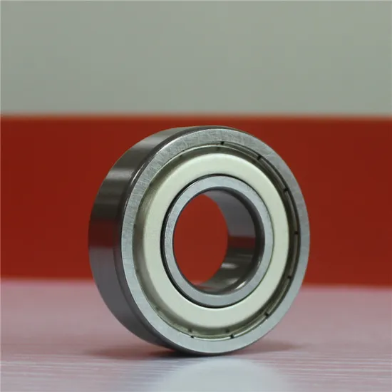 6204 Zz White Chamfer 20*47*14 mm Single Row Ball Bearing 6204 2z